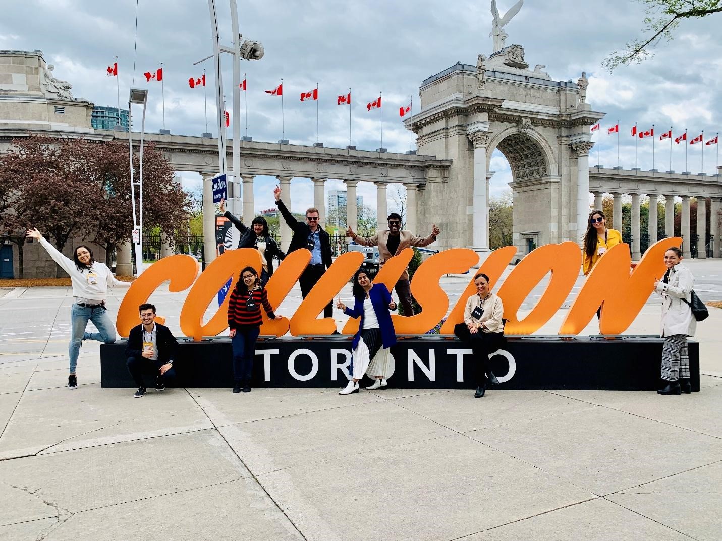 Arytic exhibiting at COLLISION, Toronto-Canada World Technology Trade Show